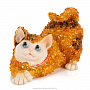 Статуэтка из янтаря "Кошка" (в ассортименте), фотография 1. Интернет-магазин ЛАВКА ПОДАРКОВ